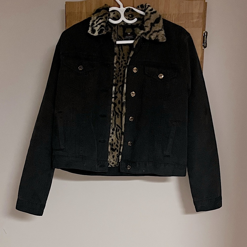 Colin’s Faux Fur Jean Jacket